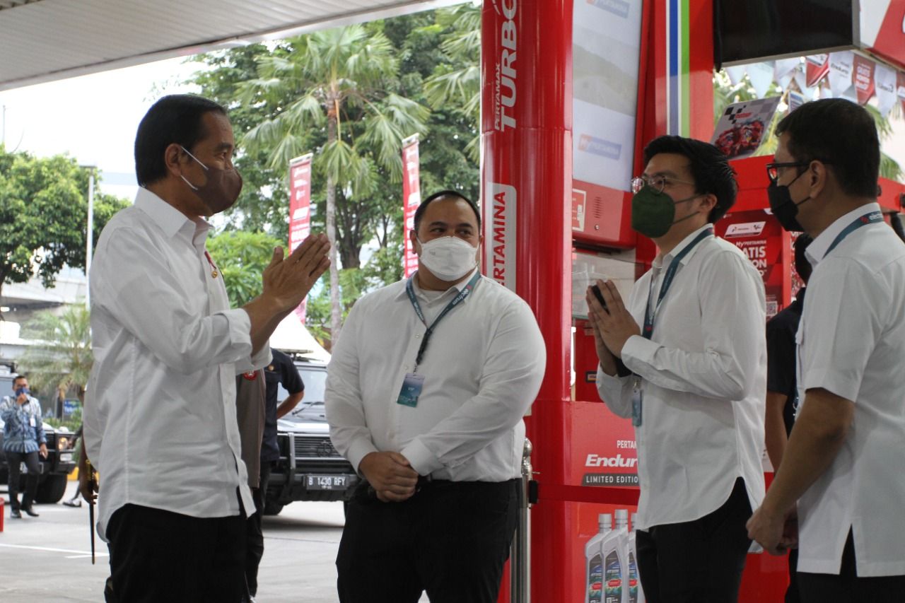 CEO Gojek dan Jokowi