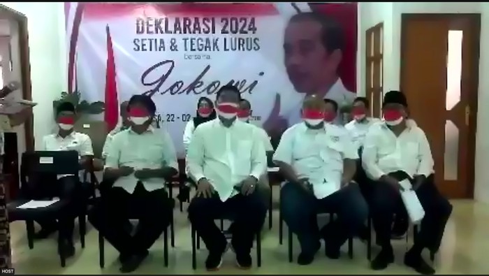Deklarasi relawan Jokowi