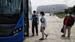 Halte TransJakarta JIS Sudah Beroperasi Lho