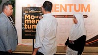 Hal yang menarik adalah bila ada kesempatan, namun rekam jejak, delivery, dan kesiapan tidak hadir, (maka) pada saat itu momentum akan lepas begitu saja. Sebaliknya, kalau ada delivery, ada kesiapan, ada kesempatan, maka itu bisa dikapitalisasi menjadi momentum.