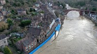 Begini kondisi terkini sepanjang aliran Sungai Severn, Inggris.