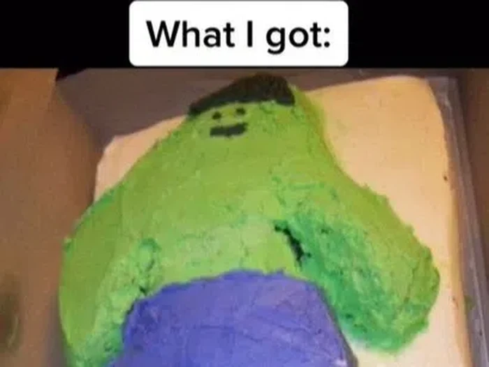 Pesan Kue Hulk Hasilnya Malah Zonk