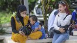 Pantai Melasti Bali Kembali Ramai Wisatawan Usai Mati Suri