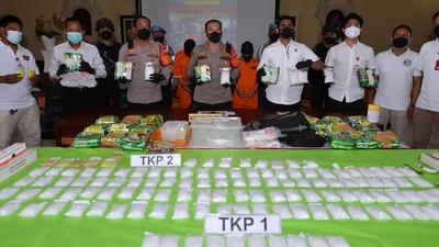 Polisi Ungkap Peredaran Sabu di Bali