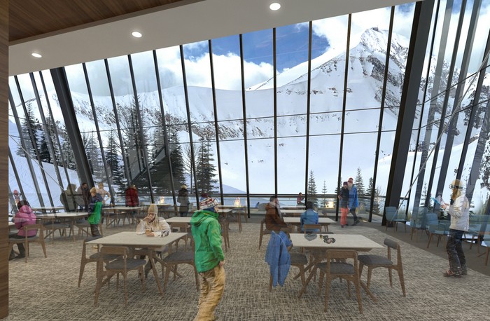 Rancangan jaringan trem dan gondola baru di Big Sky Resort Rancangan jaringan trem dan gondola baru di Big Sky Resort