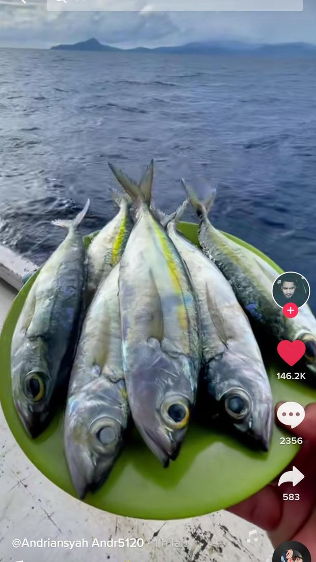 Serunya Masak dan Makan di Atas Kapal Nelayan