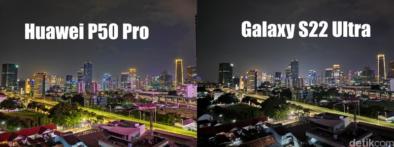 Uji kamera Galaxy S22 Ultra Vs Huawei P50 Pro