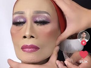 Viral Transformasi Nenek 69 Tahun Jadi Lebih Muda, Dirias Pakai Lakban
