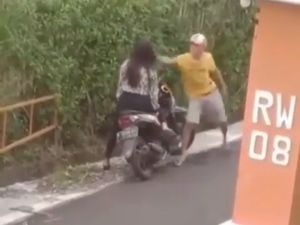 Pria yang Viral Pukul Wanita di Malang Ternyata Sepasang Kekasih