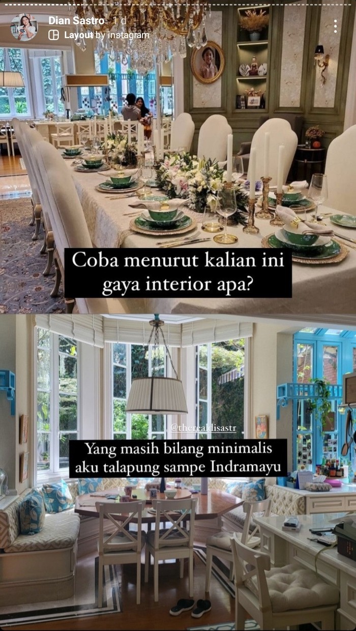 Dian Sastro Potret Cantik Rumah Dian Sastro