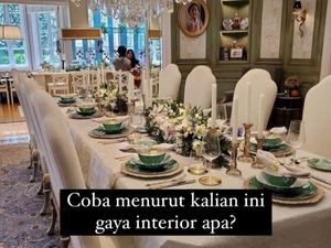 10 Potret Dapur Cantik Dian Sastro dan Koleksi Kerupuknya