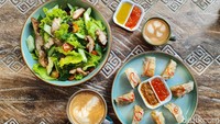 Salah satu menu makanan yang disajikan tanpa bumbu penyedap buatan.