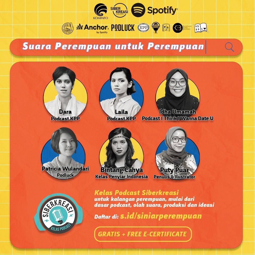 Kominfo Gelar Kelas Podcast Gratis Bareng Spotify, Siapa Berminat?