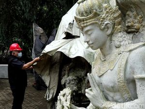 Snapshot: Melihat Tangan Dingin Maestro Nyoman Nuarta Lebih Dekat