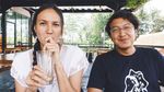 Nadine Chandrawinata dan Dimas Anggara Selalu Kompak Saat Ngopi dan Makan