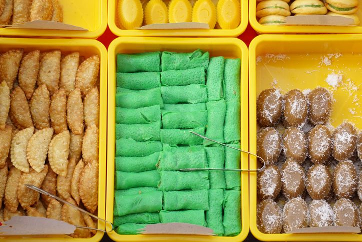 Pasar kue subuh di Jakarta