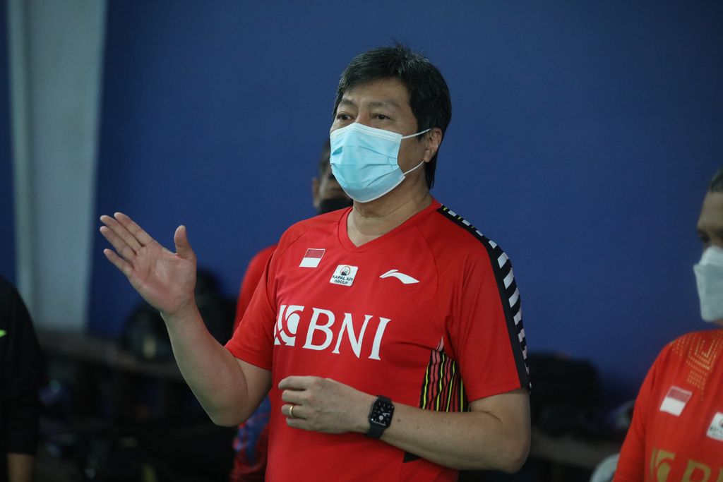 Pelatih ganda putra Aryono Miranat, Pram/Yere