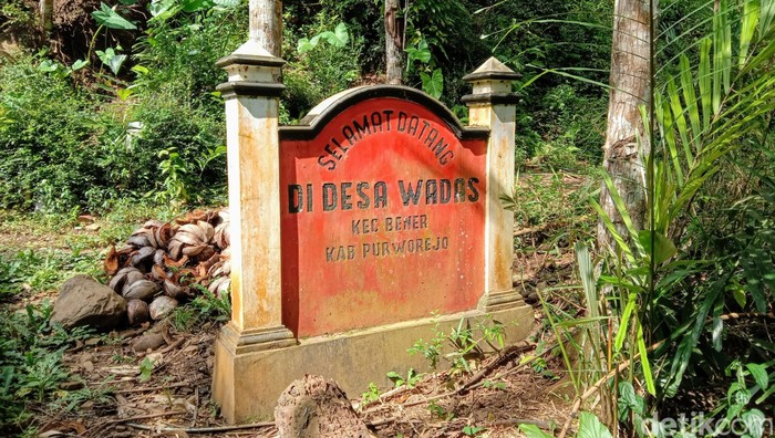 Suasana Desa Wadas, Kecamatan Bener, Rabu (23/2/2022)