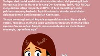 Ada yang hanya di hidung, ada pula yang di pangkal tenggorokan.