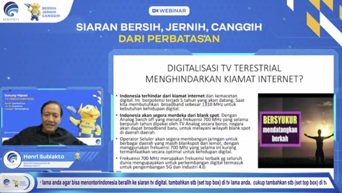 Kementerian Komunikasi dan Informatika (Kominfo) akan melakukan migrasi TV analog ke digital atau dikenal Analog Switch Off (ASO) dimulai 30 April dan berakhir 2 November 2022.