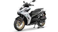 Kemudian untuk warna abu-abu menggunakan velg warna emas. Begitu juga dengan warna hitam yang pakai velg emas. Foto: Dok. Yamaha Thailand