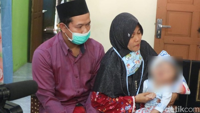Alwi bocah penderita hidrosefalus asal Kudus, Kamis (24/2/2022).