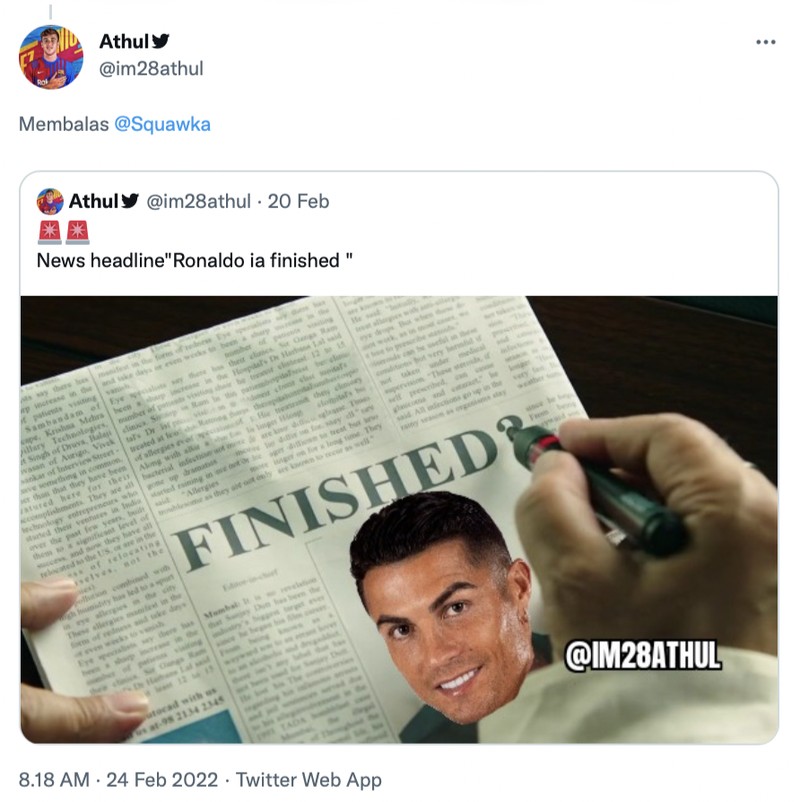 Meme Cristiano Ronaldo