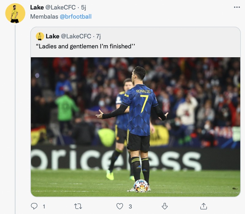 Meme Cristiano Ronaldo