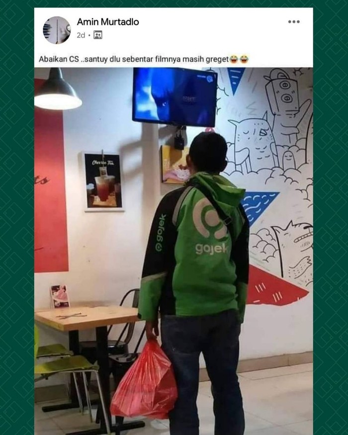 Curhatan driver ojol saat antar makanan Curhatan driver ojol saat antar makanan