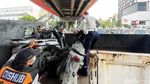 Nah loh! Dishub Angkut Motor Parkir Liar di Senen