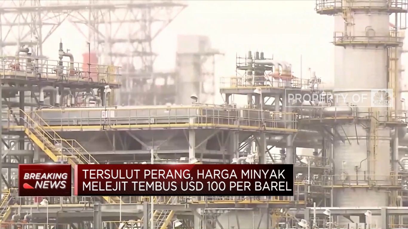 Harga Minyak Melonjak Akibat Perang Rusia VS Ukraina