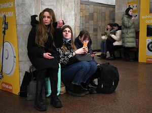 Ketika Stasiun Kereta Bawah Tanah Ukraina Diubah Jadi Bungker