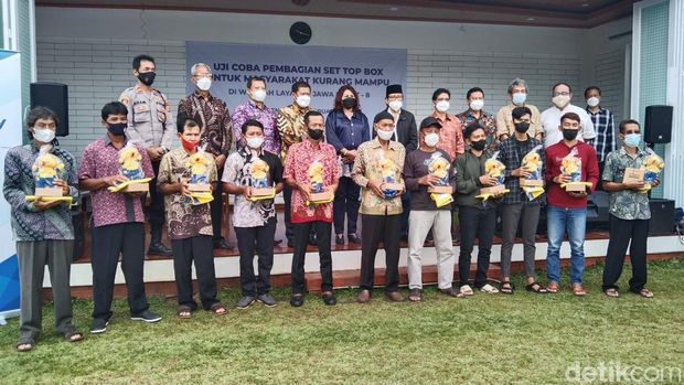 Kick Off pembagian STB TV digital di Majalengka