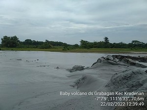 Lagi! Letusan Lumpur Terjadi di Grobogan