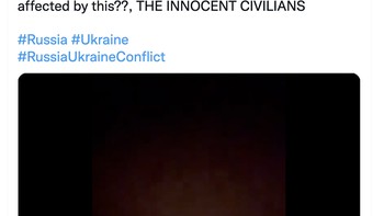 Jadi Perang Dunia 3 dimulai dan tebak siapa yang terimbas? Para penduduk sipil yang tak bersalah, tulis netizen ini dengan nada serius. Foto: Twitter