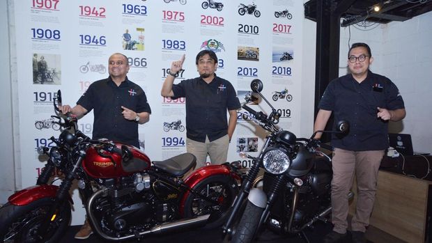 Mengawali 2022, Triumph resmi merilis 5 motor baru di Indonesia