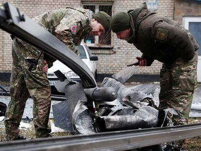 Penampakan Rudal Rusia yang Hantam Ukraina