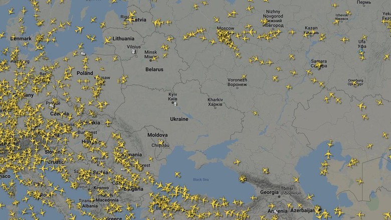 Wilayah udara Rusia Ukraina Wilayah udara Rusia Ukraina