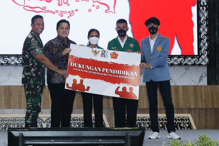 1.775 Anak TNI Raih Dana Pendidikan BUMN