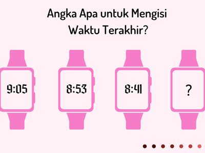 Butuh Berapa Lama Jawab Teka-teki Ini? IQ Super Cuma Butuh 5 Menit