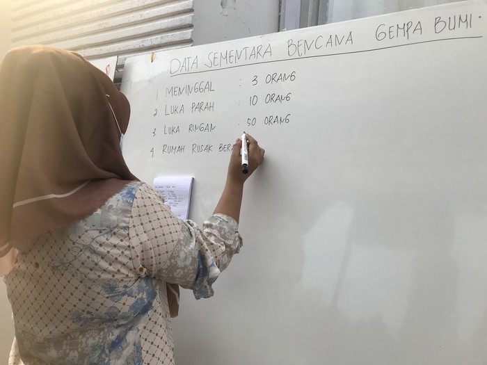 Data korban gempa di Pasaman Barat