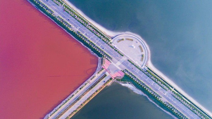 Laut Mati China atau Danau Garam Yuncheng atau Danau Xiechi