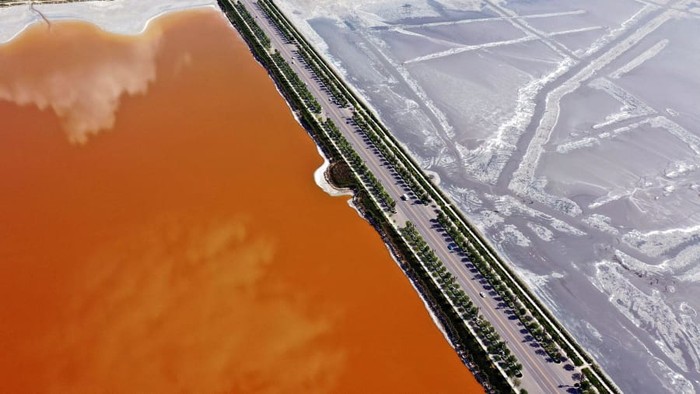 Laut Mati China atau Danau Garam Yuncheng atau Danau Xiechi