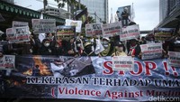 Aksi 2502 ini sebagai bentuk solidaritas terhadap diskriminasi yang dialami umat Islam di India.