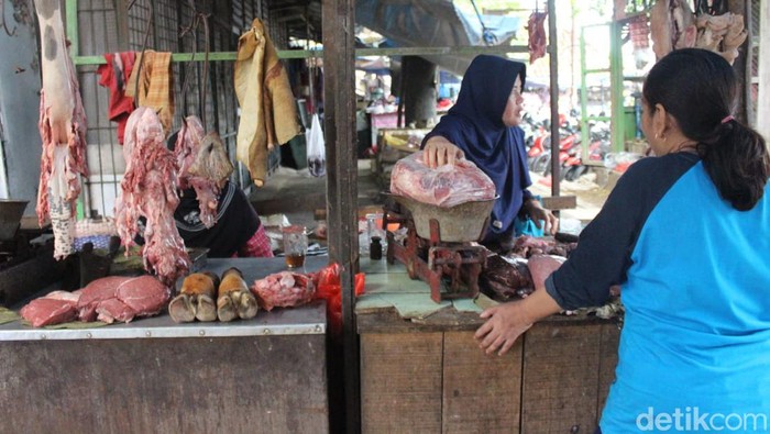 pedagang daging sapi di jombang