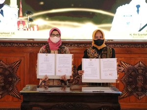 Jalin Kerja Sama, Blitar Siap Pasok Kebutuhan Bahan Baku UMKM Mojokerto
