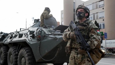 Rusia Serang Ukraina, Tentara Hongaria Siaga