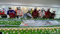 Dengan luas area sekitar ±100.000 m2 Depo LRT Jabodebek terdiri dari beberapa area seperti Stabling, Light Maintenance, Heavy Maintenance, OCC (Operation Control Center) Building, dan area lainnya.