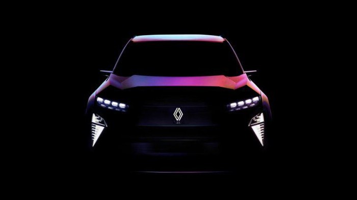 Teaser mobil konsep Renault berbahan bakar hidrogen