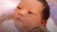 Wajah anak Atta dan Aurel pertama kali diperlihatkan pada Sabtu (26/2/2022). (Foto: dok. RCTI+)  